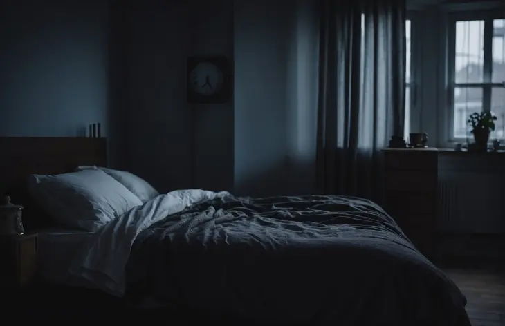 dark, depressing bedroom