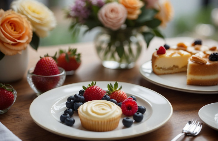 CUPCAKES AND BERRIES