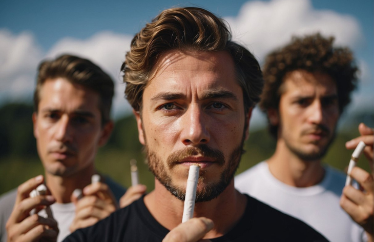Smoking men