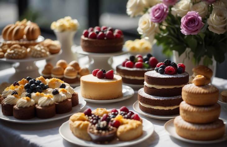 cakes and pastries